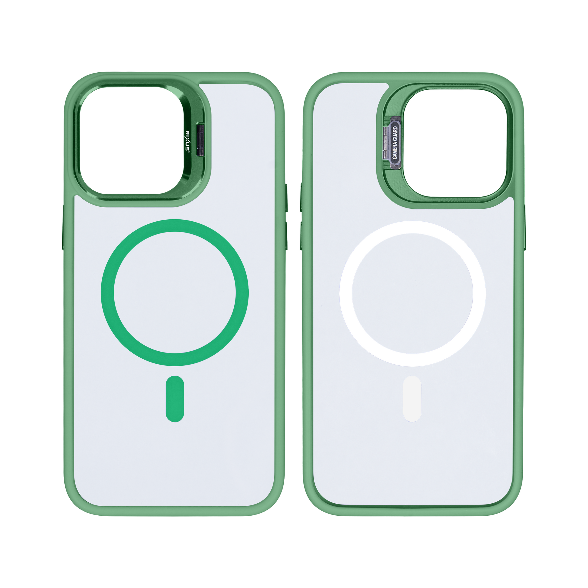 Rixus Classic 03 Case With MagSafe For iPhone 14 Pro Max Light Green