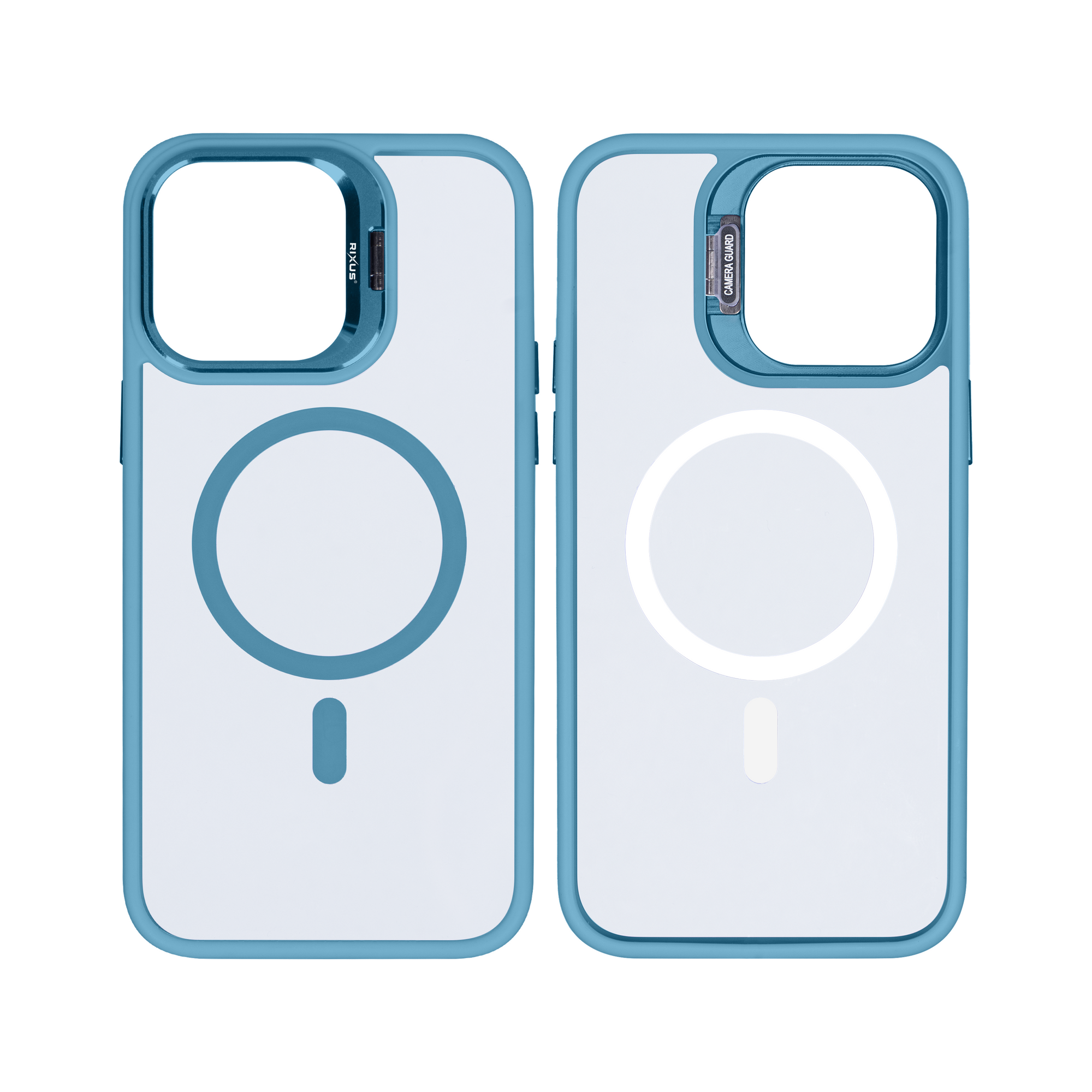 Rixus Classic 03 Case With MagSafe For iPhone 14 Pro Light Blue