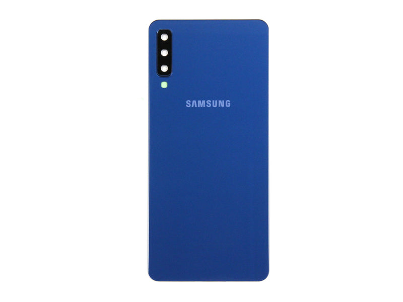 Samsung Galaxy A7 A750F (2018) Back Cover Blue (+ Lens)