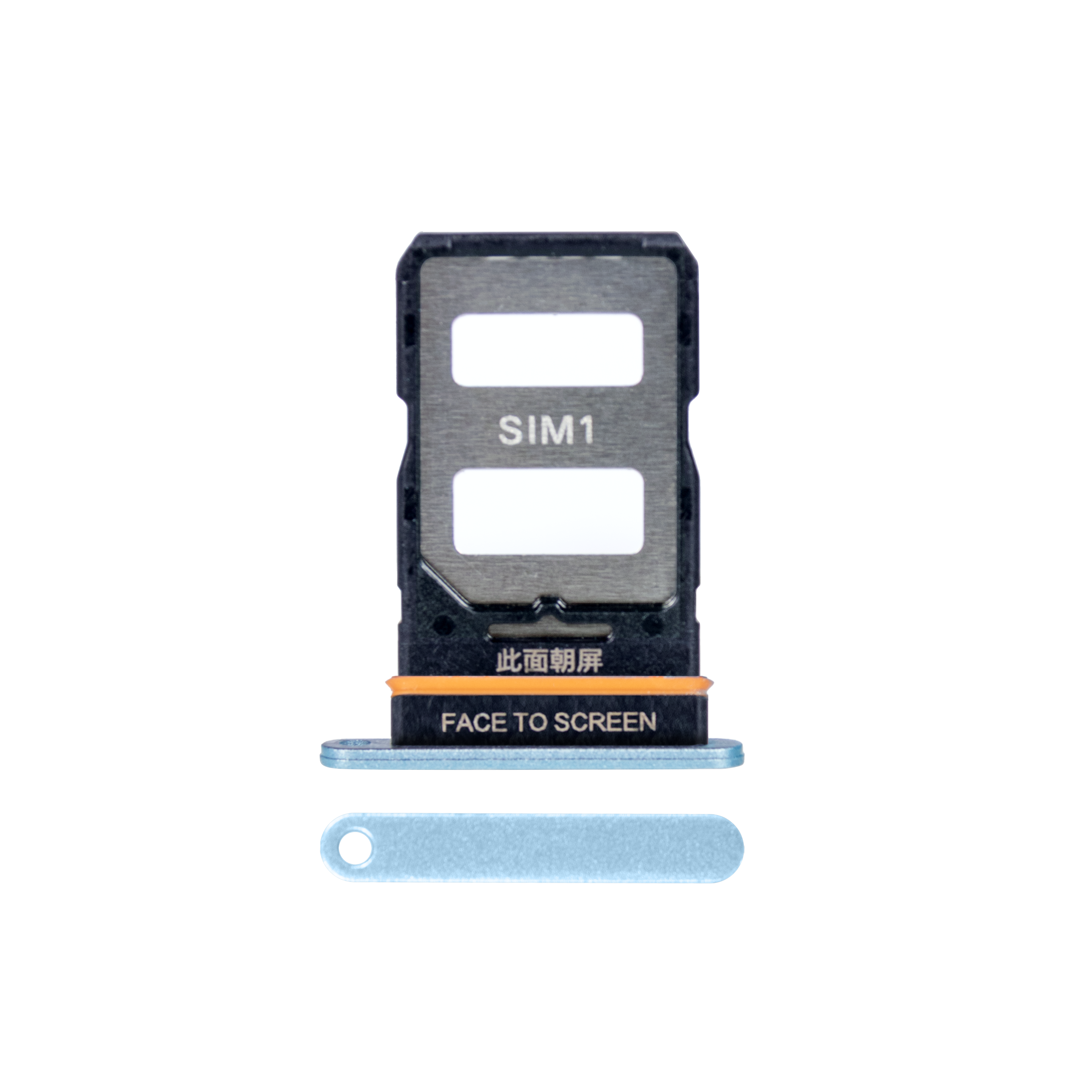 Xiaomi Redmi Note 12 Pro Plus (22101316UG) Sim Card Holder Blue OEM