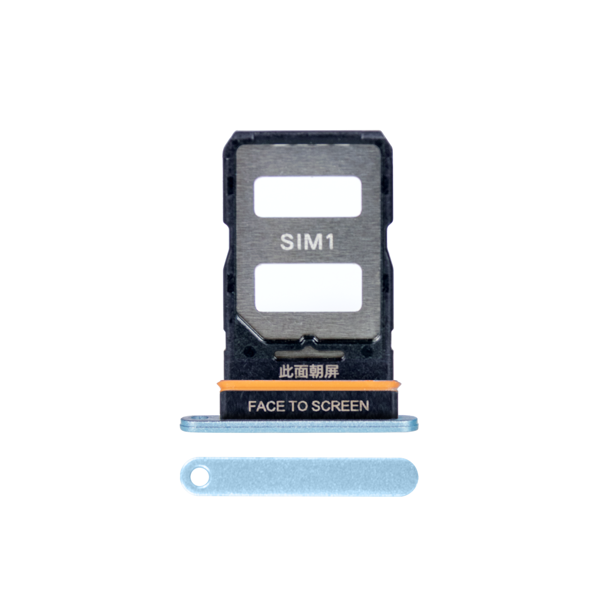 Xiaomi Redmi Note 12 Pro Plus (22101316UG) Sim Card Holder Blue OEM