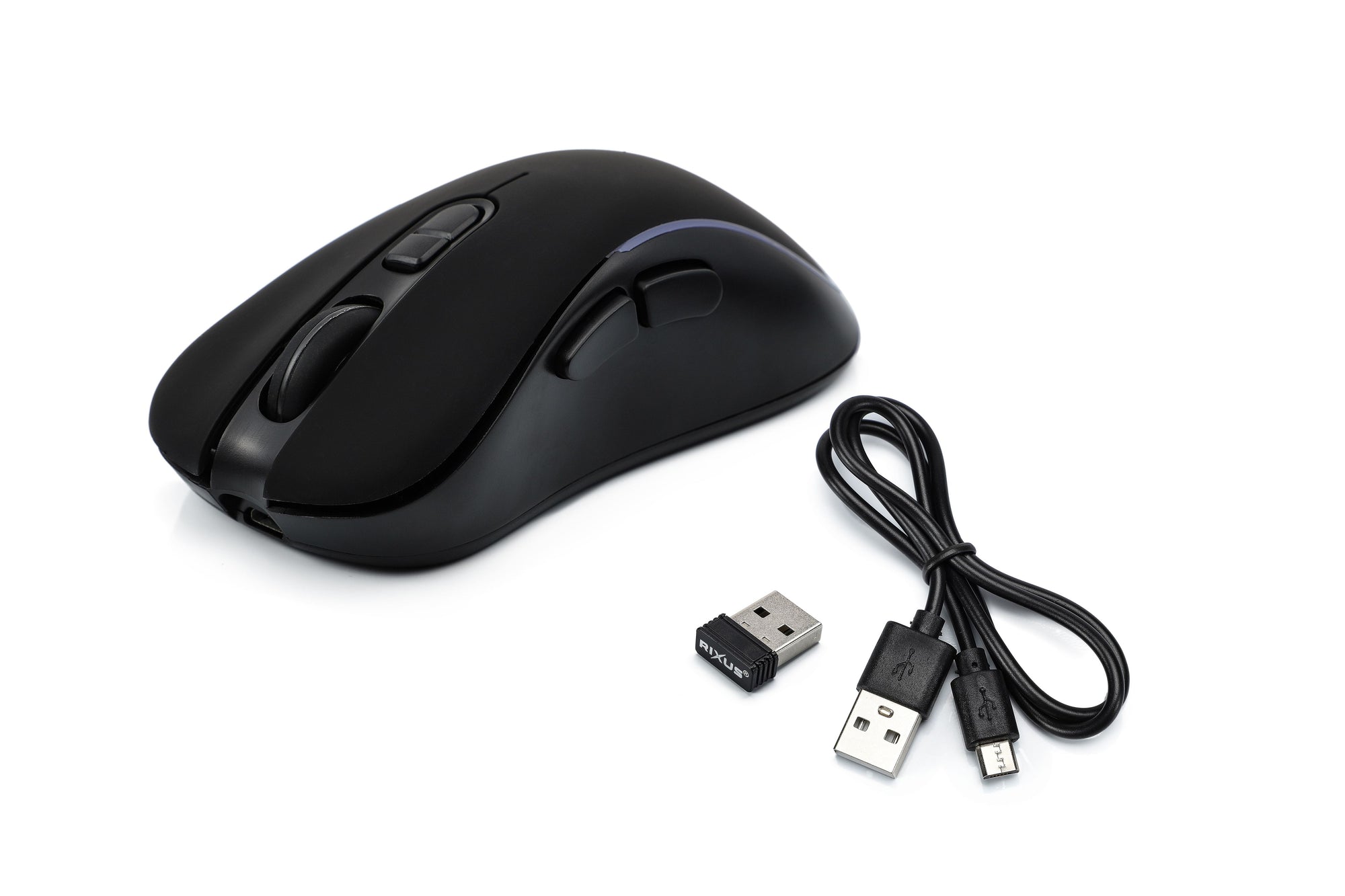 Rixus RXWM32 Wireless Gaming Mouse G-Pad Black
