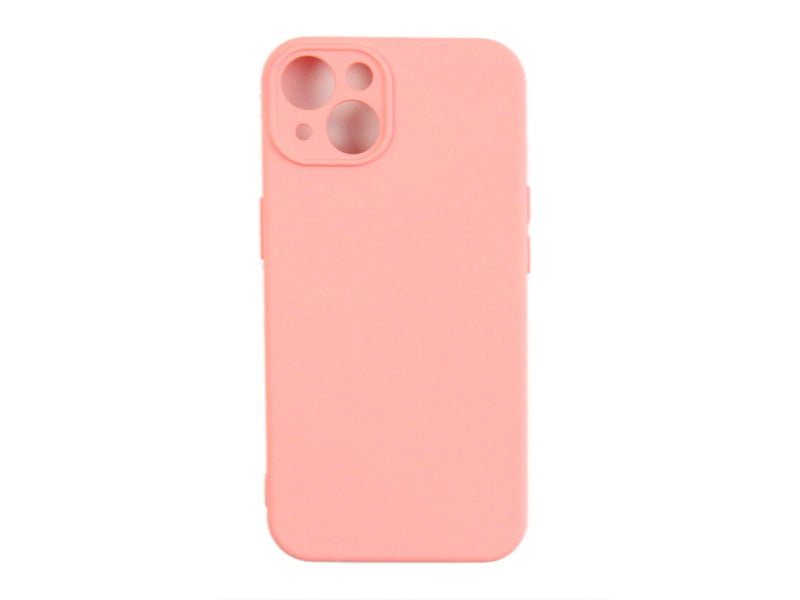 Rixus For iPhone 13 Soft TPU Phone Case Pink