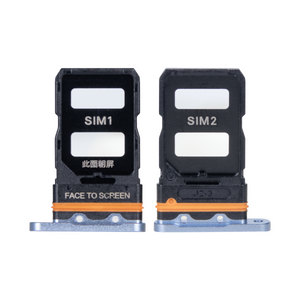 Xiaomi 12 Pro (2201122G) Sim Card Holder Blue OEM