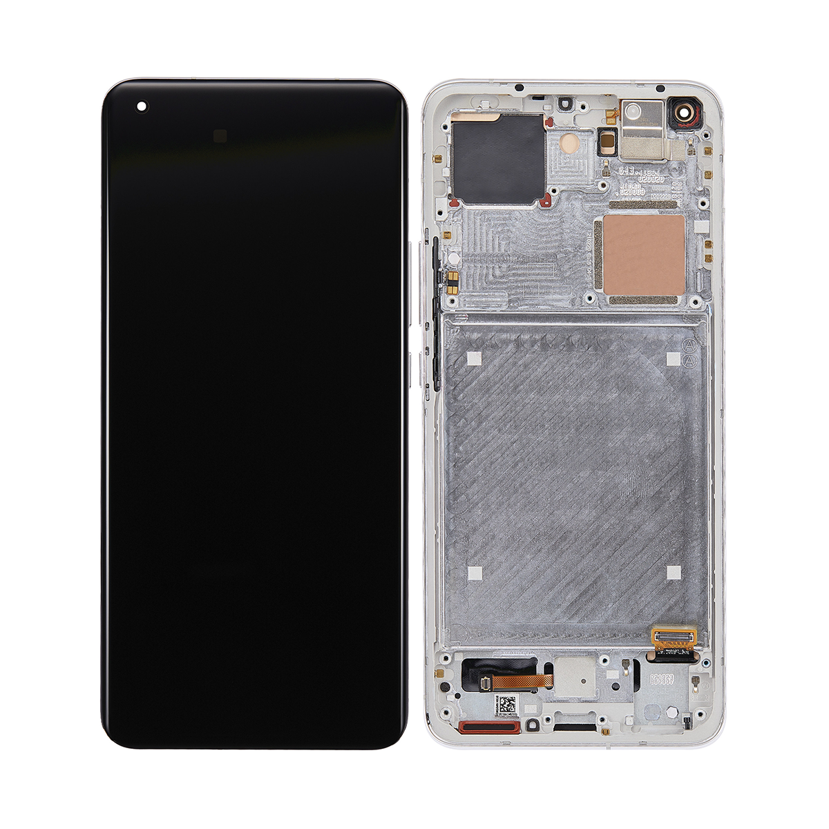 Xiaomi Mi 11 Ultra M2102K1G, M2102K1C Display And Digitizer With Frame Ceramic White (OEM)