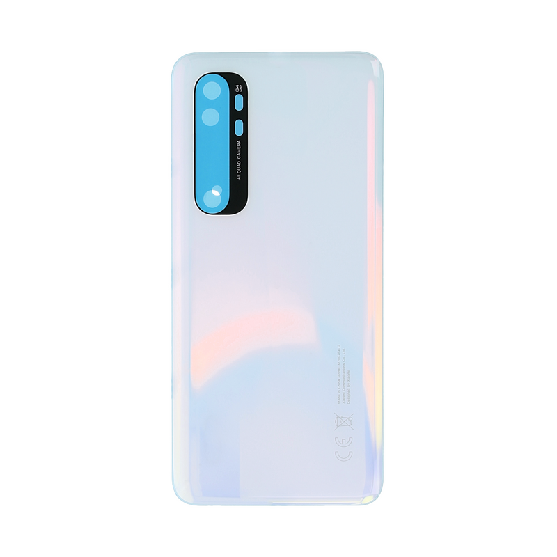 Xiaomi Mi Note 10 Lite (M2002F4LG) Back Cover Glacier White With Lens
