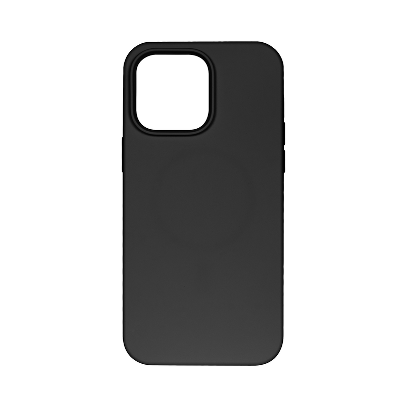 Rixus For iPhone 14 Pro Max Soft TPU Phone Case With MagSafe Black
