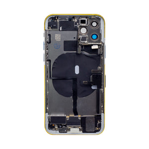 For iPhone 11 Pro Complete Housing Incl All Small Parts Without Battery and Back Camera (White)