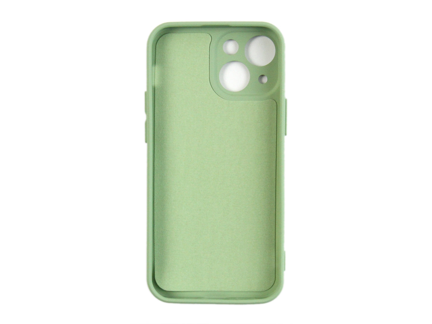 Rixus For iPhone 13 Mini Soft TPU Phone Case Matcha