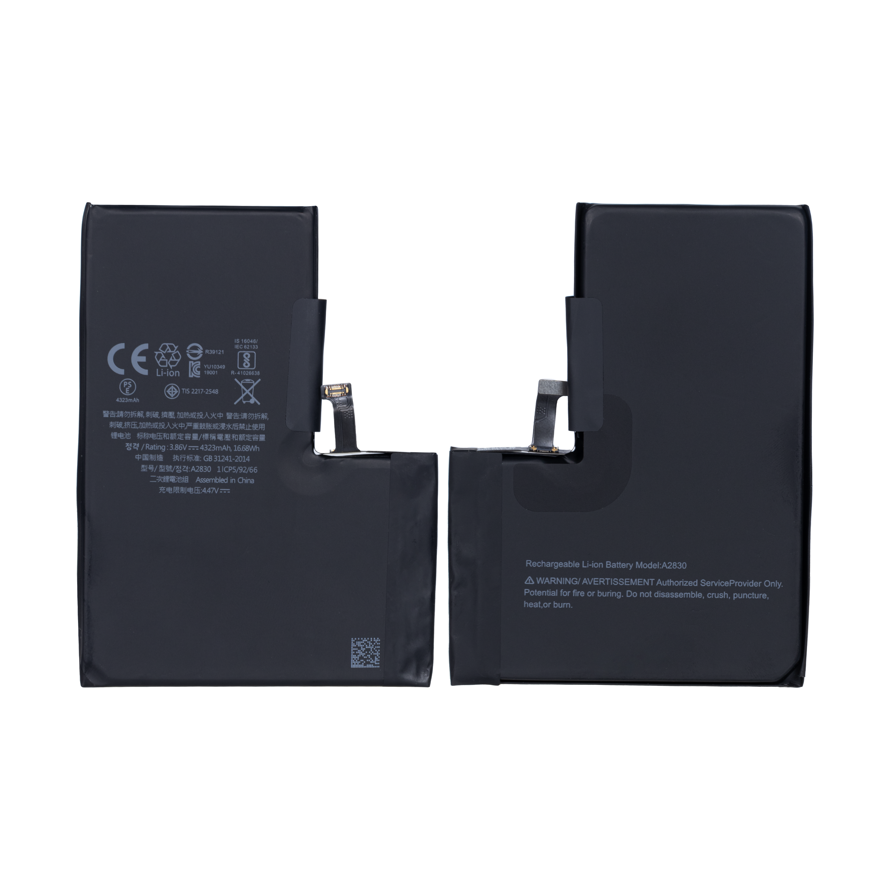 For iPhone 14 Pro Max Battery With Tag-On Flex