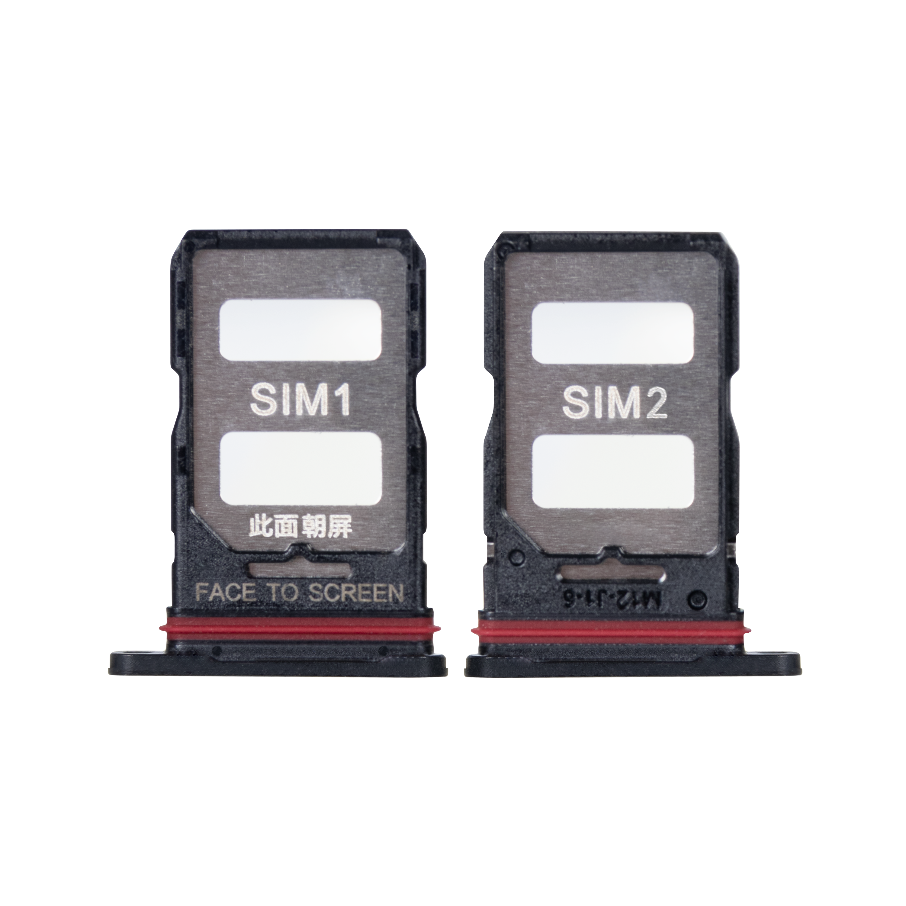 Xiaomi Redmi K60 Ultra (23078RKD5C) Sim Card Holder Black OEM