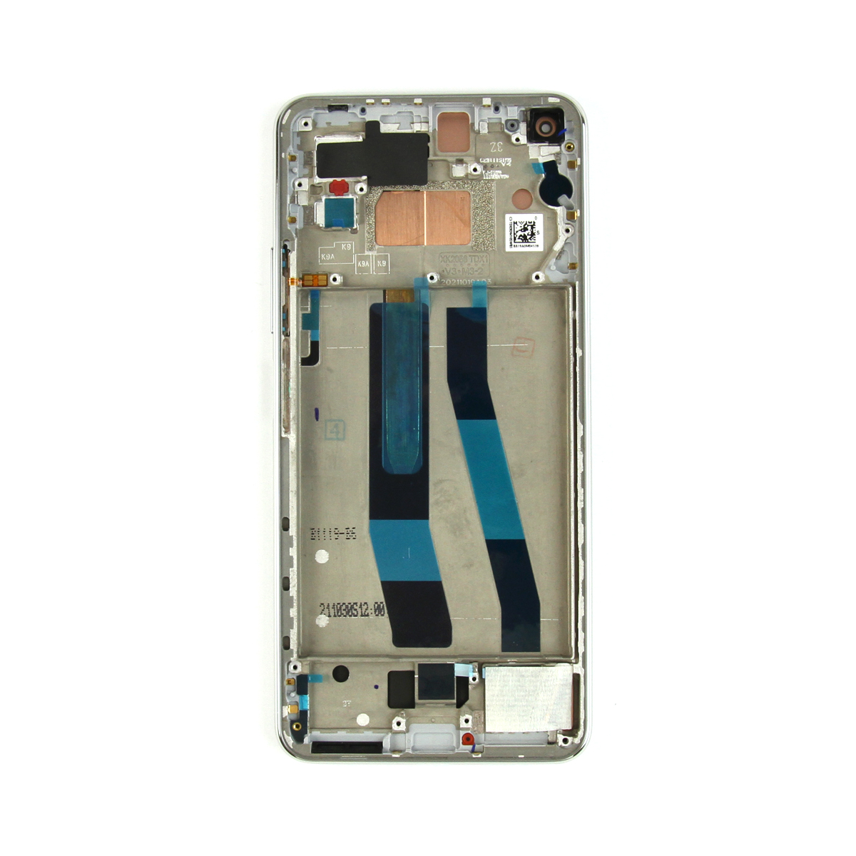 Xiaomi Mi 11 Lite 5G NE Display And Digitizer With Frame Truffle Black