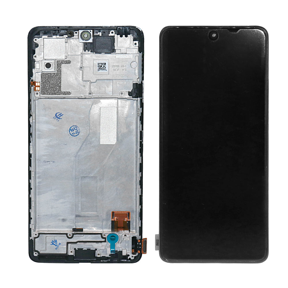 Xiaomi Redmi Note 11 Pro,Redmi Note 11 Pro 5G, X4 Pro 5G Display And Digitizer With Frame Black OEM