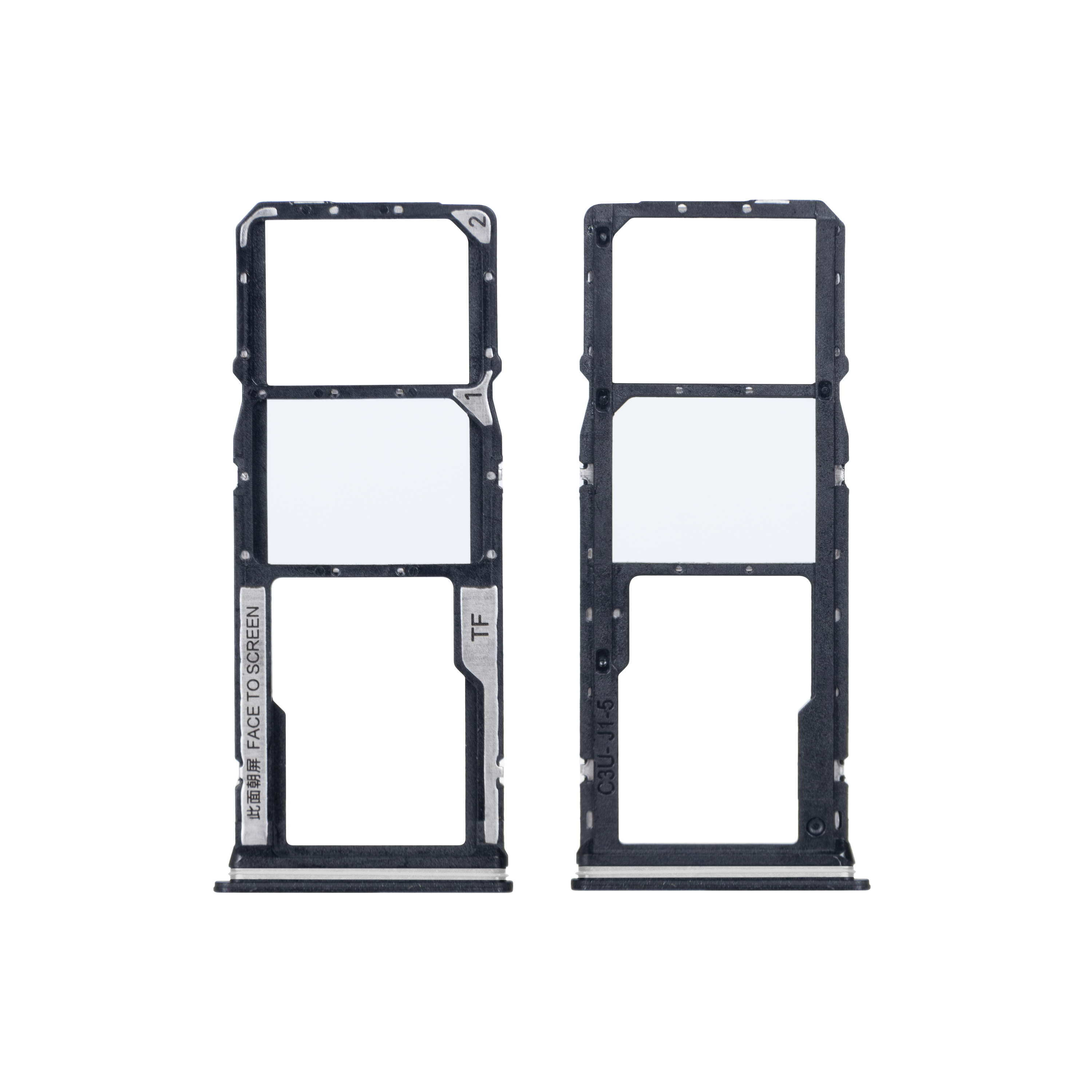 Xiaomi Redmi Note 12 4G (23021RAAEG) Sim Card Holder Onyx Gray OEM