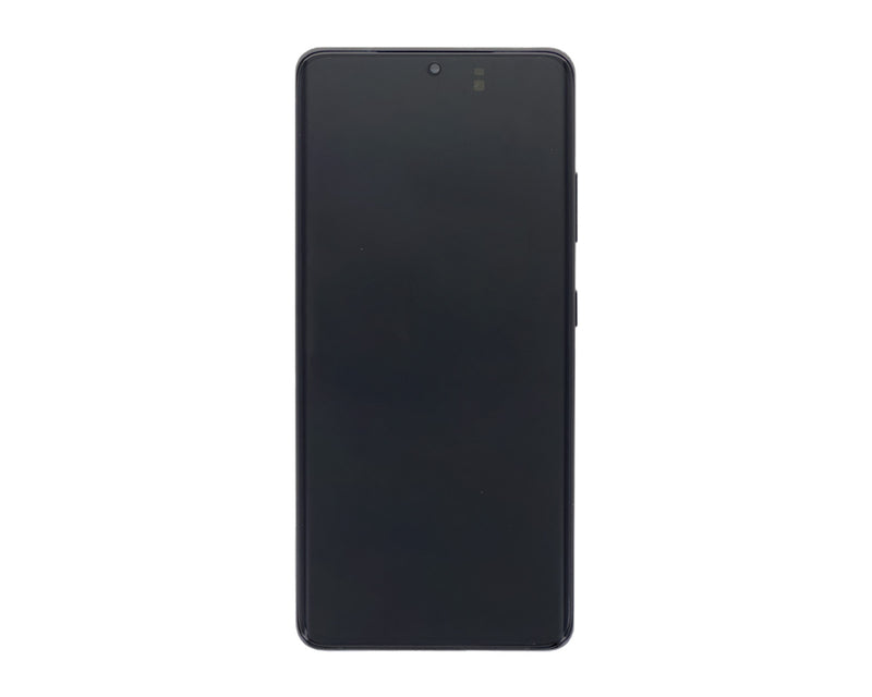 Samsung Galaxy S21 5G Ultra G998B Display And Digitizer With Frame Phantom Black Service Pack