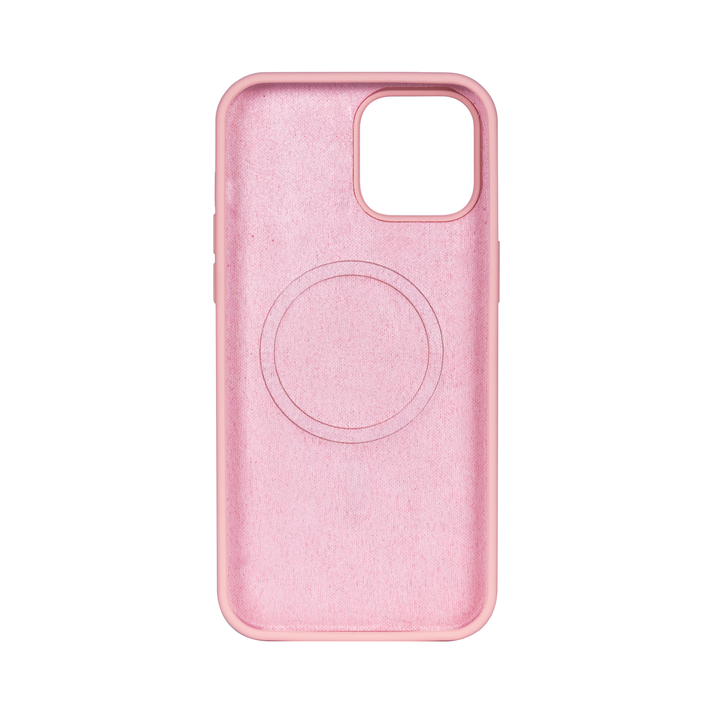 Rixus For iPhone 14 Pro Soft TPU Phone Case With MagSafe Pink