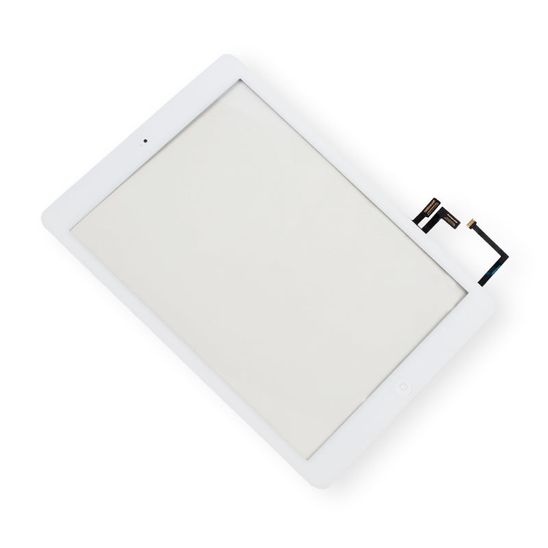 For iPad Air Digitizer White (With home button)