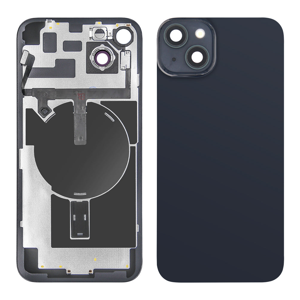 For iPhone 14 Plus Complete Housing Incl All Small Parts Without Battery And Back Camera Black