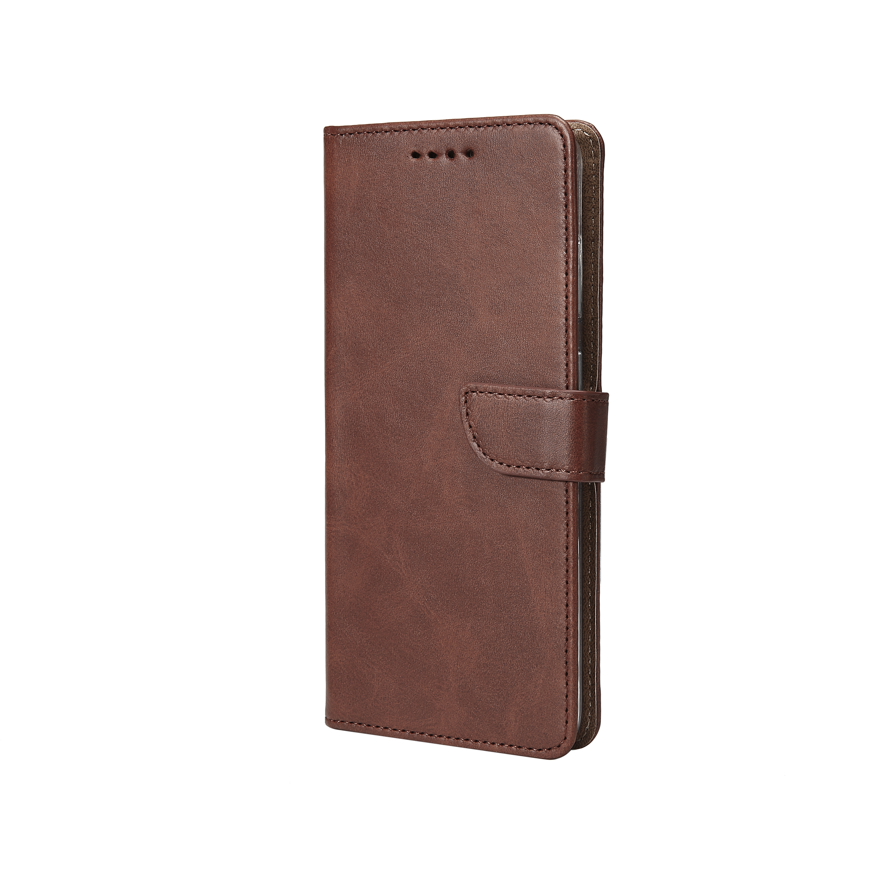 Rixus PU Book Case Galaxy A23 5G Coffee