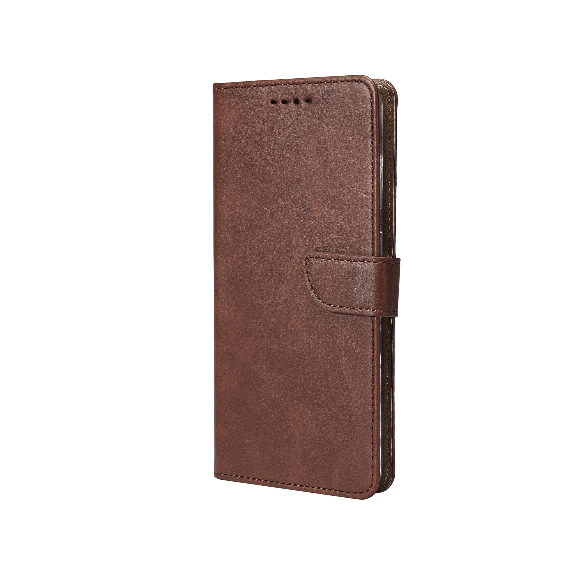Rixus PU Book Case Galaxy A23 5G Coffee
