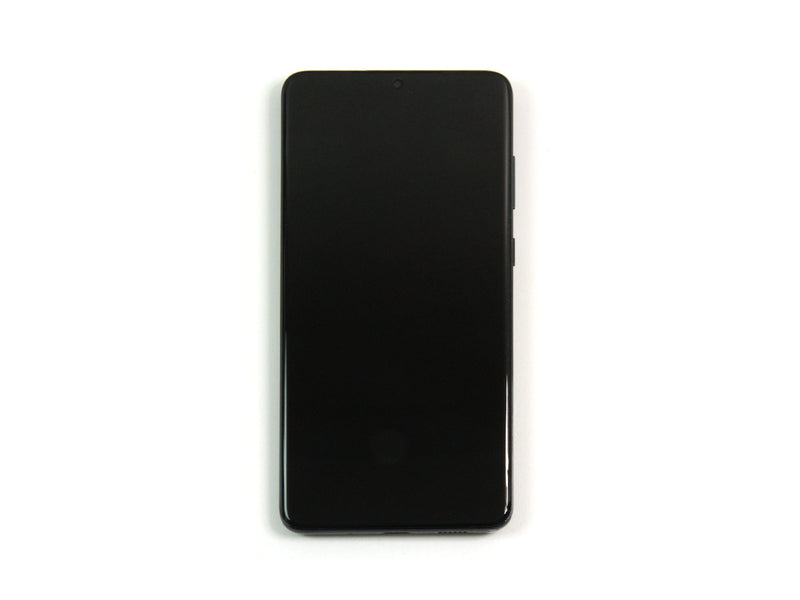 Samsung Galaxy S20 Plus G985F, 5G G986F Display And Digitizer With Frame Cosmic Black Service Pack