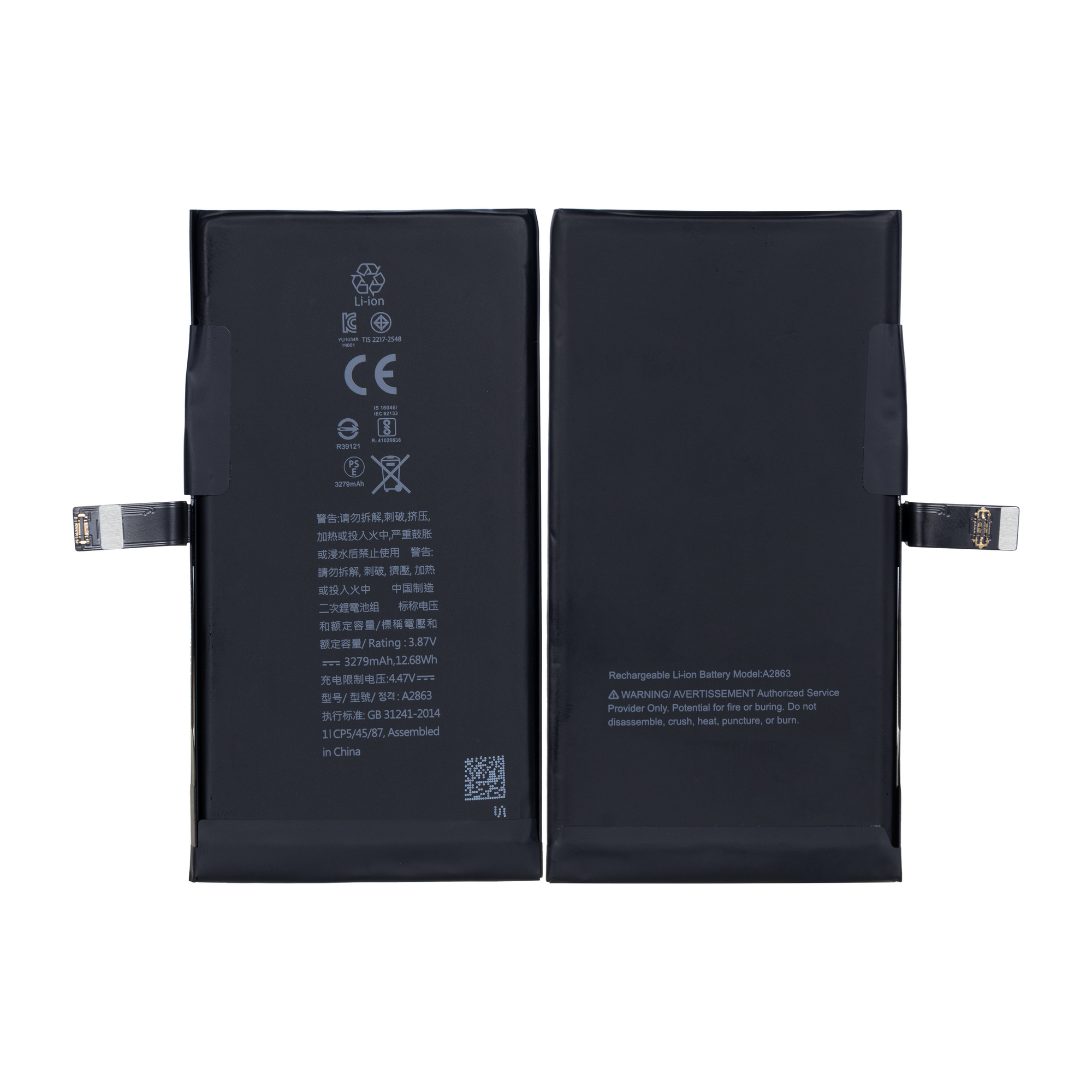 For iPhone 14 Battery With Tag-On Flex