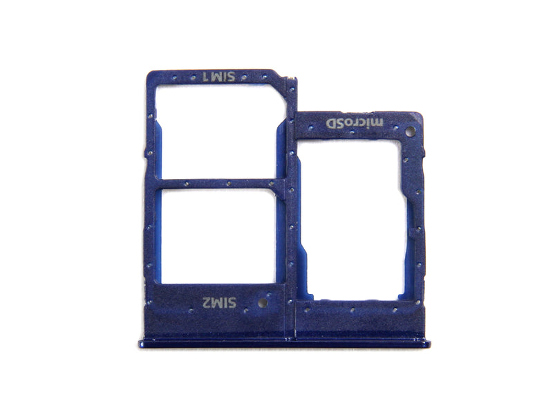 Samsung Galaxy A20e A202F Sim and SD Card Holder Blue