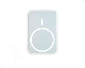 For iPhone 12, 13, 14, 15 Series Battery Pack Magnetic Charging White