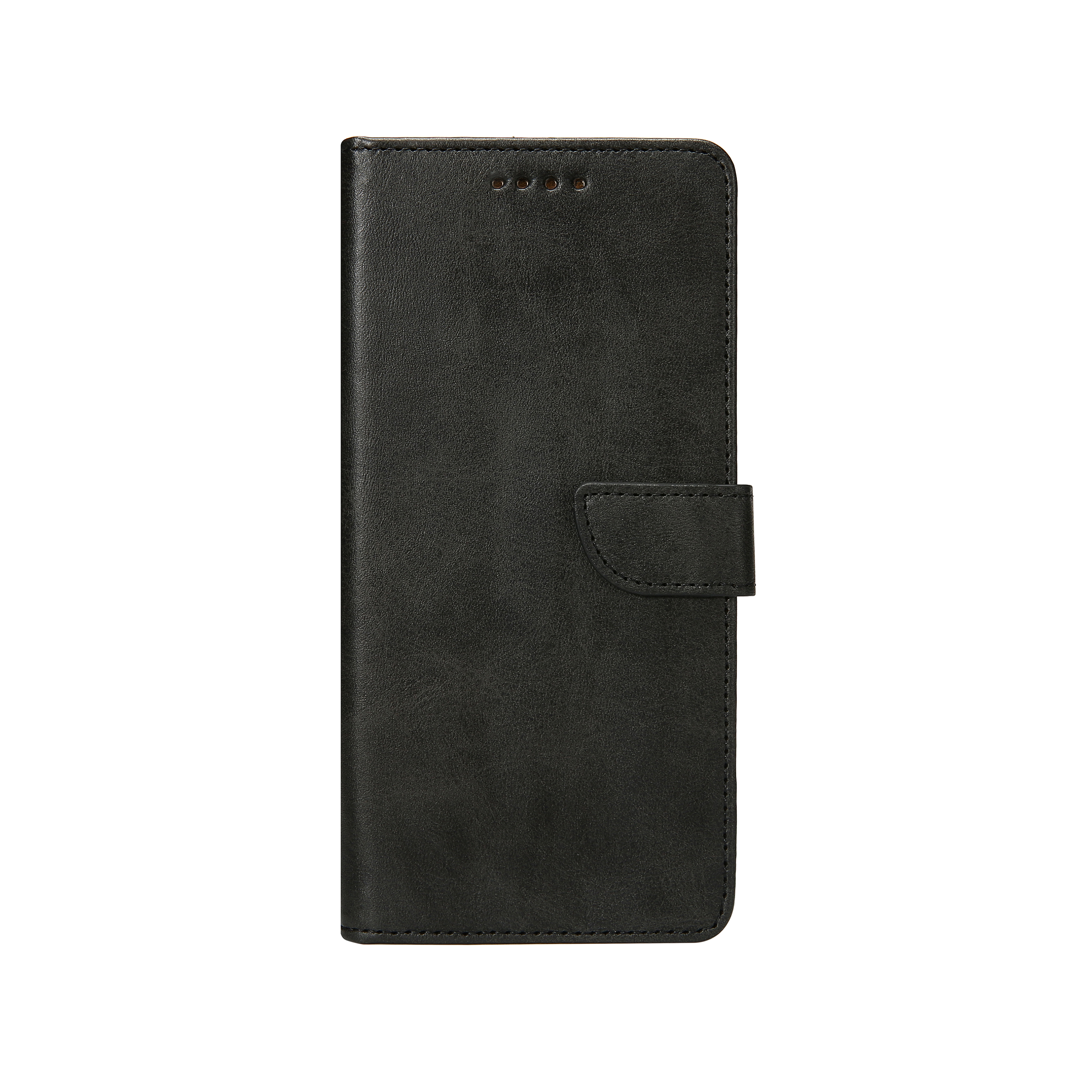 Rixus For Samsung Galaxy A12 PU Book Case Black