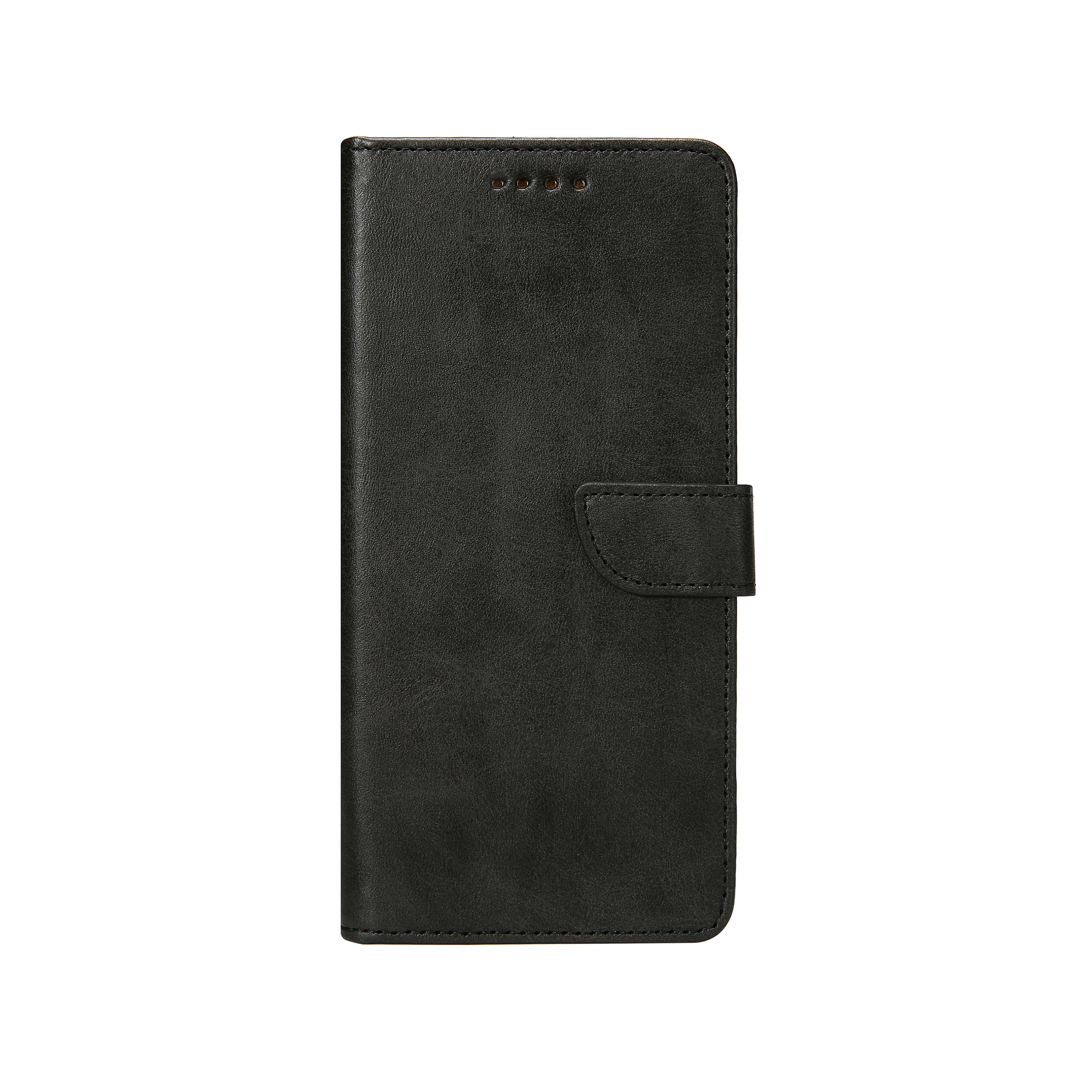 Rixus For Samsung Galaxy A12 PU Book Case Black