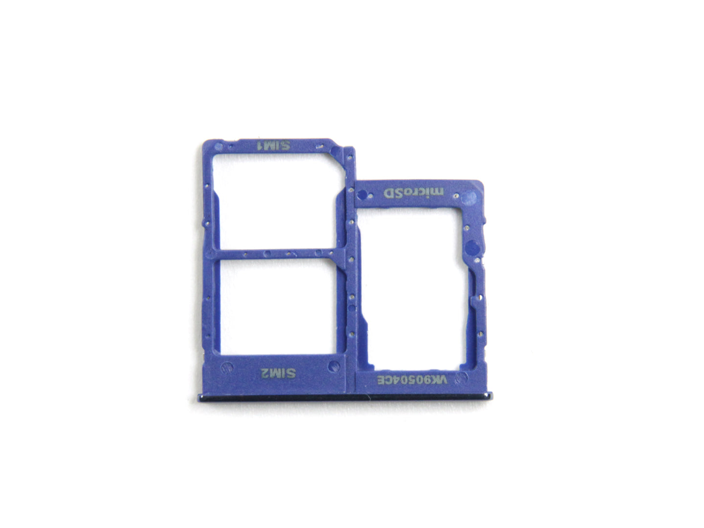 Samsung Galaxy A40 A405F Support pour carte Sim et SD Bleu