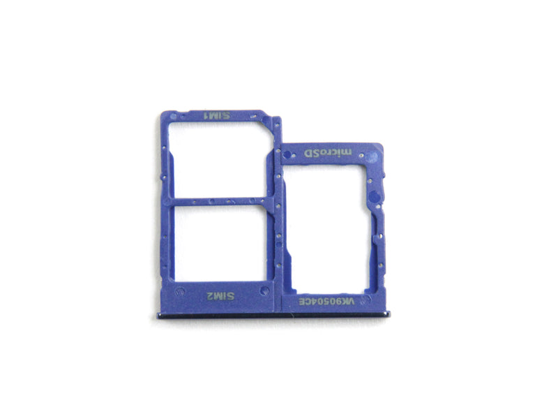 Samsung Galaxy A40 A405F Support pour carte Sim et SD Bleu