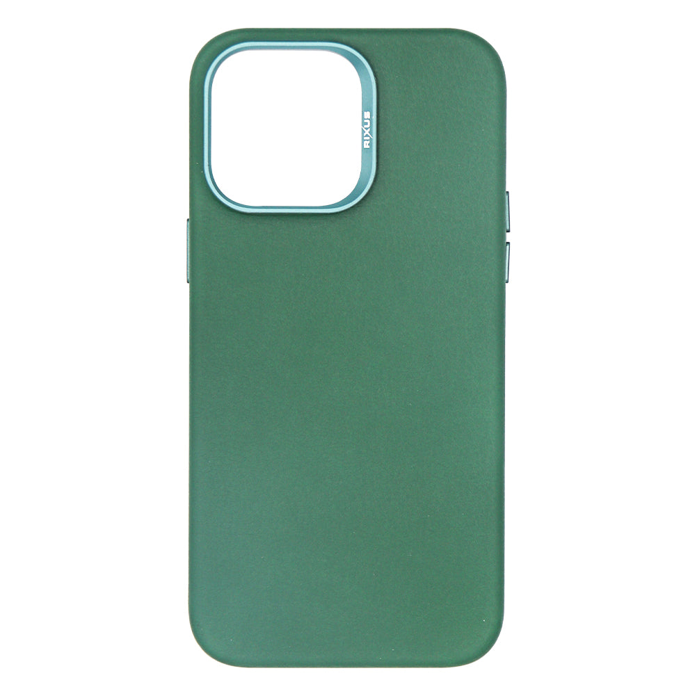 Rixus Classic 02 Case With MagSafe Pour iPhone 14 Pro Vert