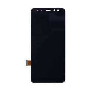 Samsung Galaxy A8 A530F (2018) Écran et numériseur avec cadre noir SOFT-OLED