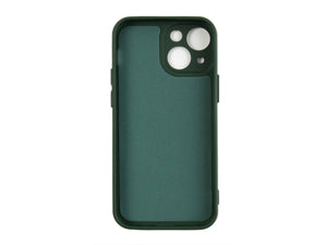 Rixus Coque TPU souple pour iPhone 13 Mini Vert foncé