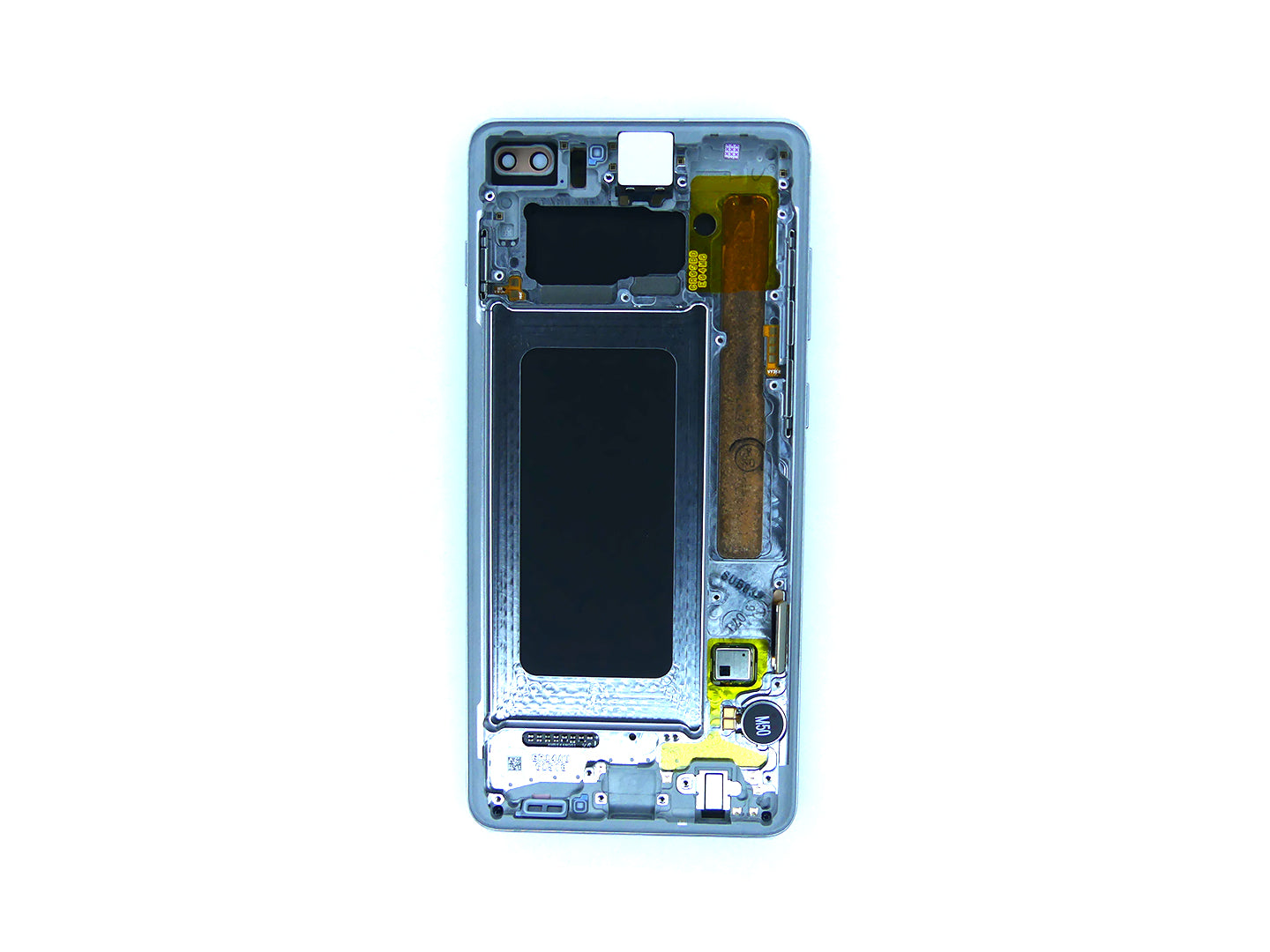 Samsung Galaxy S10 Plus G975F Écran et numériseur avec cadre Prism White Service Pack
