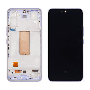 Samsung Galaxy A54 5G A546B Écran et numériseur avec cadre violet (Servicepack)