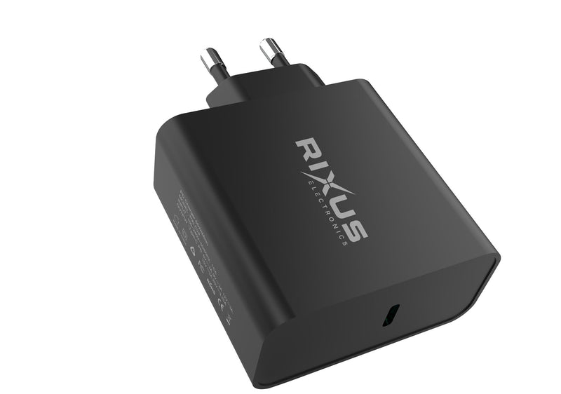 Rixus RXLC24 Chargeur universel USB-C Noir