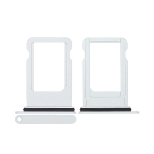 Pour iPhone 8 Sim Card Holder Argent
