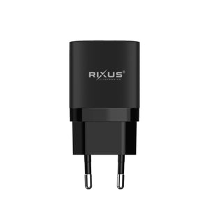 Rixus RX95 Adaptateur de charge rapide 30W Noir