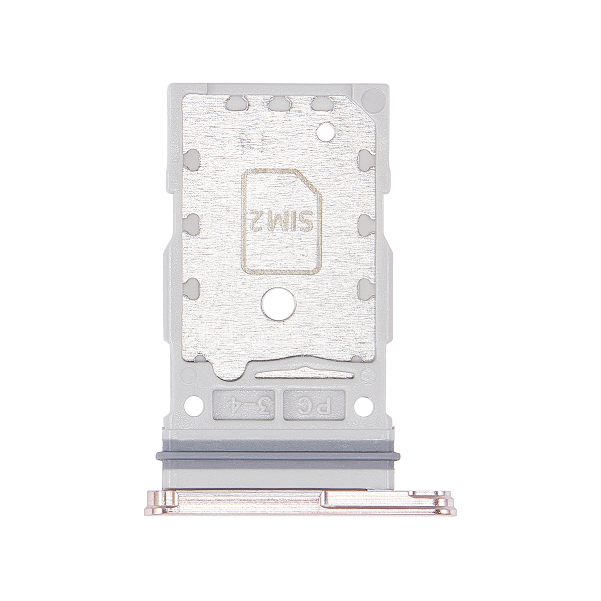 Samsung Galaxy S22 S901B Support de carte Sim et MicroSD Rose Or