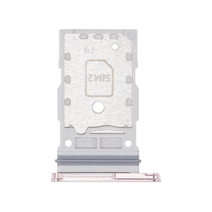 Samsung Galaxy S22 S901B Support de carte Sim et MicroSD Rose Or