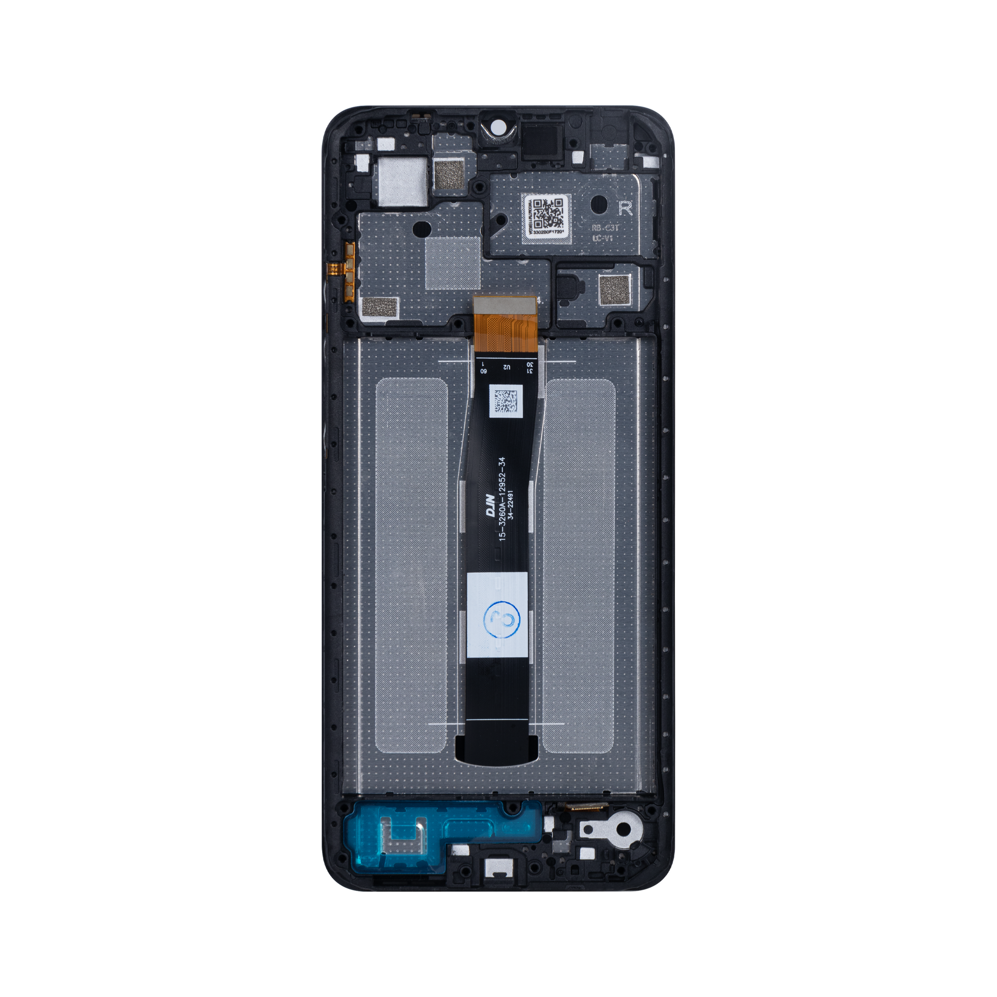 Xiaomi Redmi 12C (22120RN86G) Ecran et numériseur avec cadre noir OEM