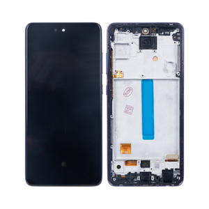 Samsung Galaxy A52 5G A526B, A52s 5G A528B Ecran et numériseur avec cadre Violet brillant Soft-OLED