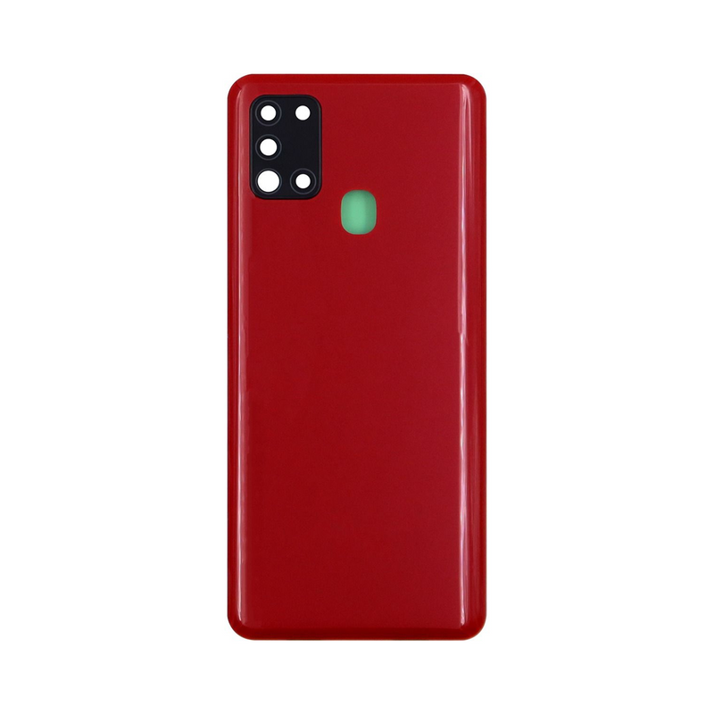 Samsung Galaxy A21s A217F Back Cover Rouge avec lentille (OEM)