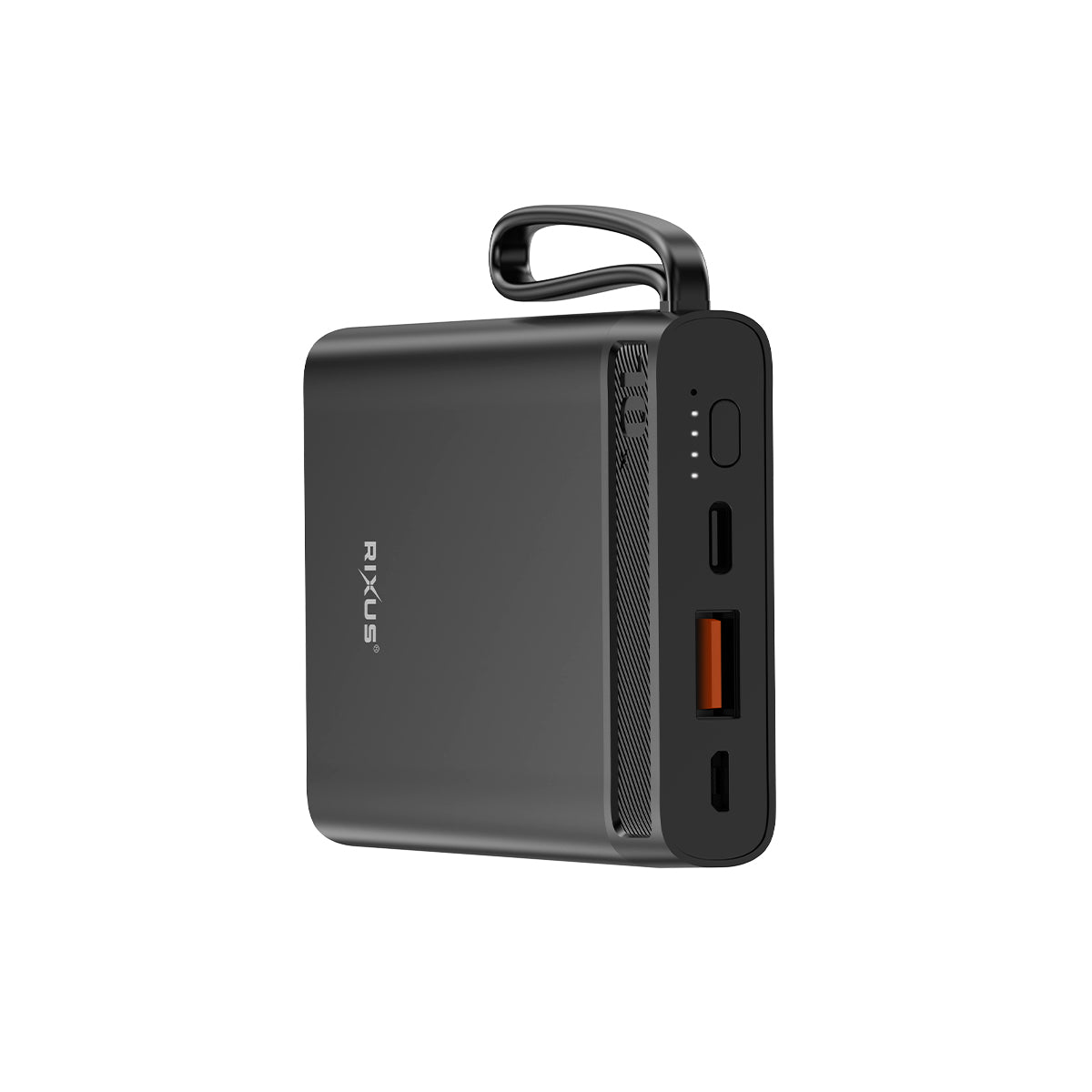 Rixus RXPB51 Powerbank haute capacité 10000 mAh 22.5W Noir