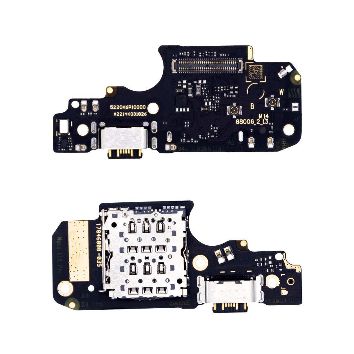 Xiaomi Redmi Note 11 Pro 5G (21091116I, 2201116SG) Carte de connexion système