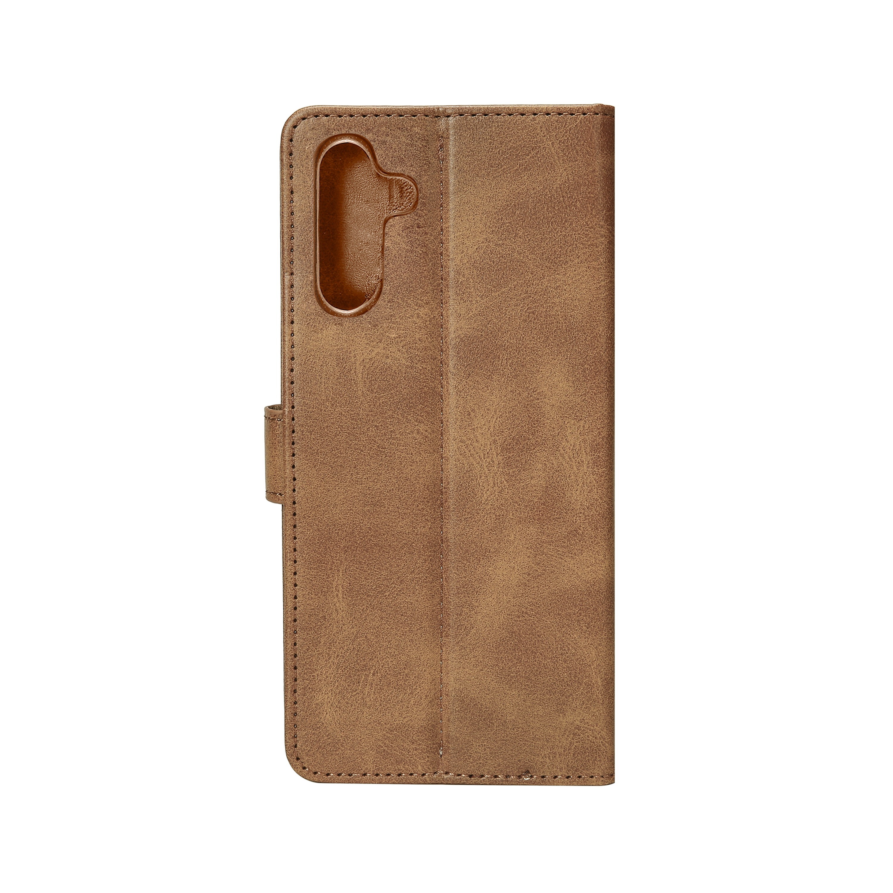 Bibliothèque Rixus pour Samsung Galaxy A14 5G Light Brown