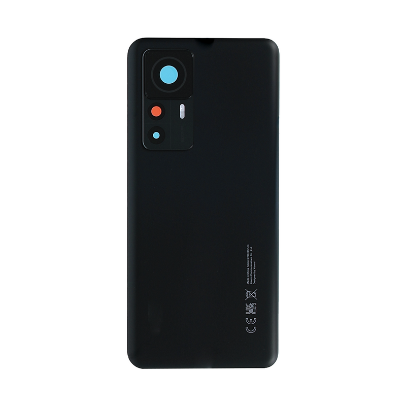 Xiaomi 12T Pro 5G (22081212UG) Back Cover Noir Avec Objectif