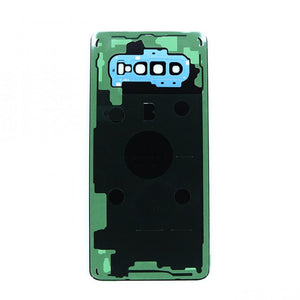 Samsung Galaxy S10 Plus G975F Coque arrière bleu prisme avec lentille (OEM)